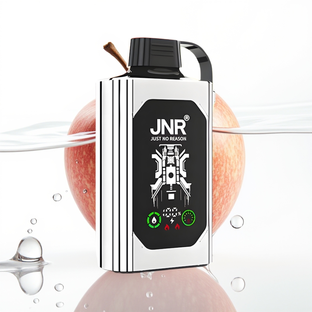 JNR Shisha Hookah Box 20500 Puffs Dual Mesh Kahe õuna maitsega