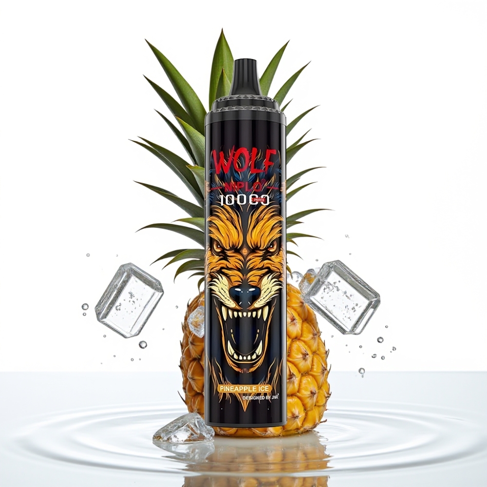 JNR Wolf Niplo 10000 Sööstud (Ananass-Jää) 20ml, 650mAh, Type-C