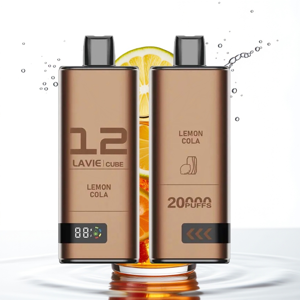 Lavie Cube 20000 Puffs Disposabel Vape Sidrunikoola 28ml 5%