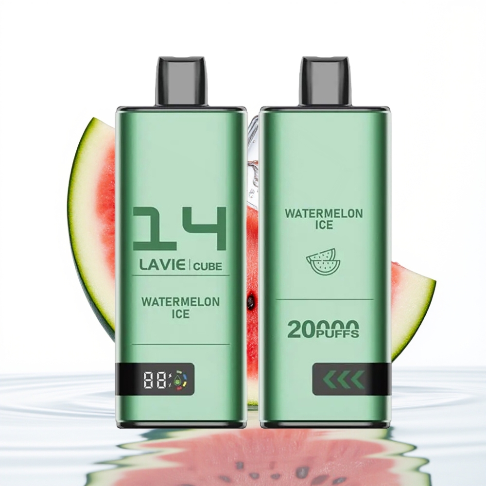 Lavie Cube 20000 Puffs Ühekordne Vape Vesimelonijää 28ml 5%