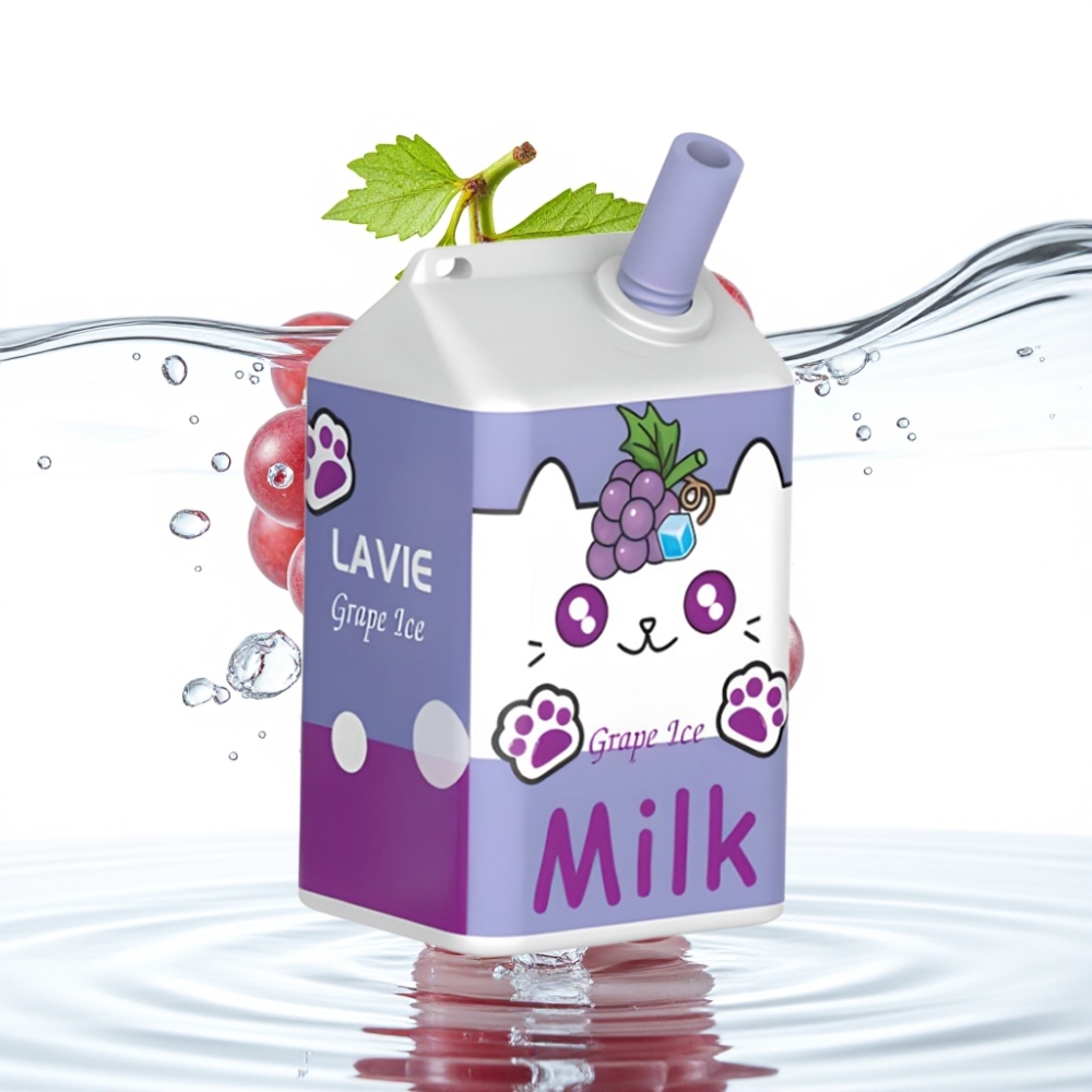 LAVIE Milk 7000 Puffs Viinamarja Jää